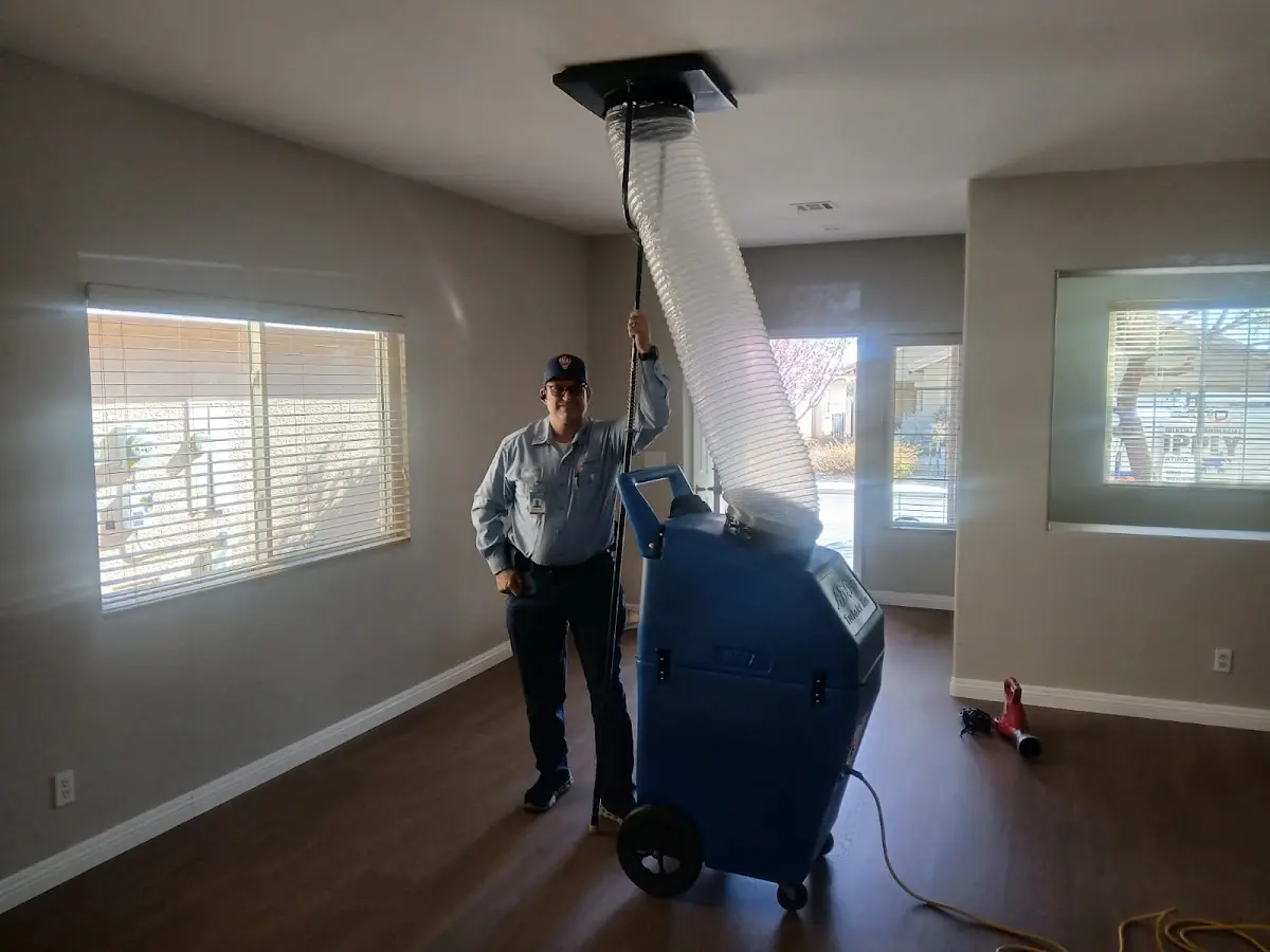 Professional Dryer Vent Cleaning work inside a Malvern home